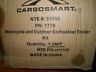 1778 Cargosmart Motorcycle And Outdoor Enthusiast Trailer Kit New