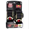 34416 Erickson Retractable Ratchet Lbs Tie Down Strap Heavy Duty Pk