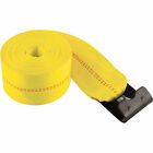 573.d430fh Automann Yellow Flat Hook Winch Strap