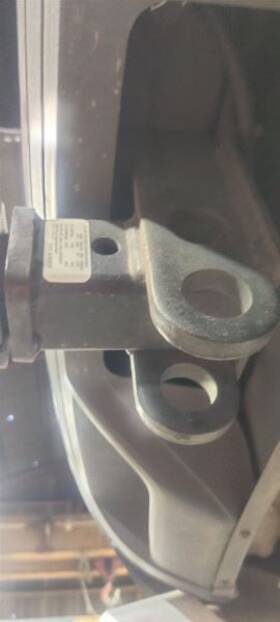 95872200400 586.po1414 14 Porsche Cayenne Hitch/tow Hook/winc Oem