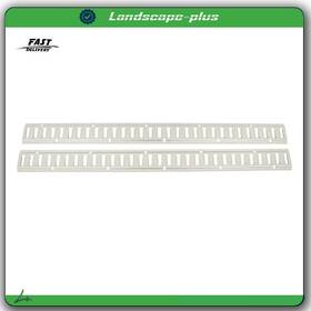 Ac3363668b All-carb E Track Tie Down Rail Kit Silver Galvanized Carbon Steel Replacement Durable