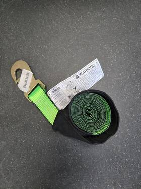 Wls1500 All-grip Dynamic Type Strap 2 000 Lbs Wll Allgrip With Snap Hook 100 Inch