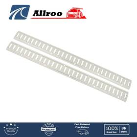 Alu4237348 Allroo Two-piece Set 5ft E Track Tie Down Rail High Quality Carbon Steel Universal