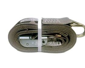 40602-98 Ancra Brand New Gray 2 Inch X 16ft Cam Buckle Cargo Tie Down Strap With Hooks