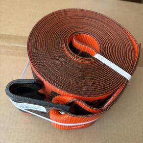 47395-90-27 Ancra 4 Inch X27 Winch Strap Orange Flat Hook