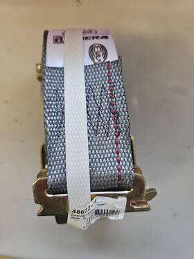48672-14 Ancra 48672 14 Cargo Strap Gray Logistic Cam Buckle 16ft X 2 In 1333lb