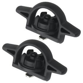 Td004 Apperfit Bed Cleat Tie Down Anchor For Truck Rail 2pcs Black Type B-2pcs