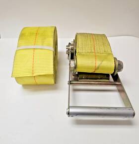 200-10300 Ashley Sling 4 Inch X 30ft Ratchet Strap Flat Hook Truck Tie Down Made In Usa New