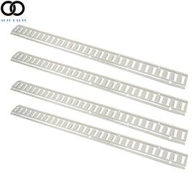 Apo349488 Autoooparts High Quality Carbon Steel Universal 4-piece Set 5ft E Track Tie Down Rail