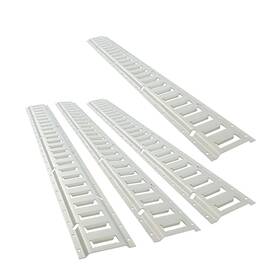 Bck40403k Backye Fit For Garages Vans 4 Pack 4ft E Track Tie Down Rail Kit Galvanized Steel