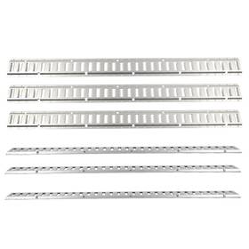 Bck40568k Backye Fit For Trailer Truck Van Galvanized Steel 6 Pack 5ft E Track Tie Down Rail