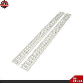 Ber655260 Berliii Durable Carbon Steel E Track Tie Down Rail Kit Silver Galvanized Replacement