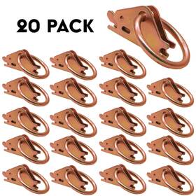 Vr21 Boxer Tool 20pc E Track Tie-down Anchors Fitting O Ring Enclosed Trailer Cargo Van Truck