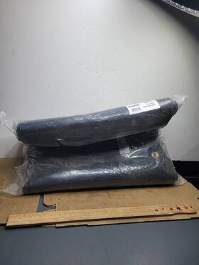 3009457 Buyers Qty 1 Heavy Duty Black Mesh Tarp For 16ft Load Trail Dump Trailers - 7ft X 20ft