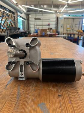3010929 Buyers Products Tarp Gear Motor 12v Electric Dump Trailer Used Tested