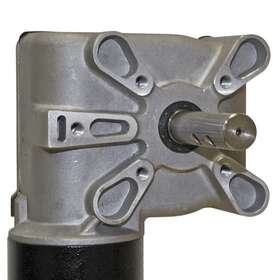 5543895 Buyers Products Electric Tarp Gear Motor 90 1 Ratio 3.125 Diameter 12 Vdc Volt