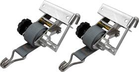 5480006 Buyers Products Company Square Tube Ladder Rack Rachet Strap Stainless 2pk