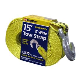 82493 Cargo Loc Cargoloc 2 Inch X 15ft Tow Strap