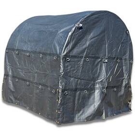 6148 Carolina Tarps Steel Coil Tarp 6ft X Bag - 18oz Vinyl 29 Lb Black