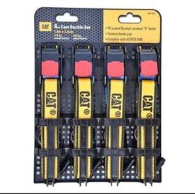 980178ia Caterpillar 4pc Cam Buckle Tie Down Set 6ft X 1 Inch - New