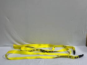 Dawson 695682388418 3 Inch X30ft Vehicle Recovery Straps With Reinforced Eyes 2 Pack