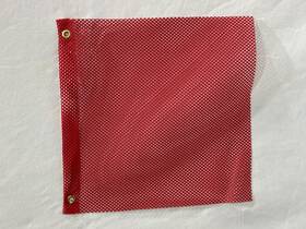 Sf006grred Dawson 18 Inch X Red Flag With Grommets 4 Pack