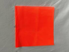 Sf007wlorg Dawson 18 Inch X Orange Flag With Wire Loop 4 Pack