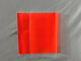 Sf011wlorg Dawson 18 Inch X Orange Mesh Flag With Wire Loop 4 Pack