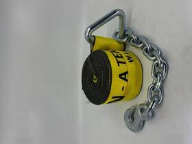 Ws427ch Dawson 4 Inch X27ft Winch Strap With Chain Hook 2 Pack