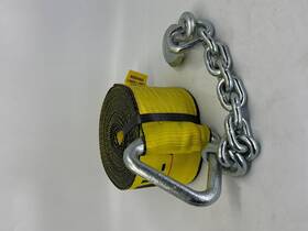 Ws430ch Dawson 4 Inch X30ft Winch Strap With Chain Hook Pack