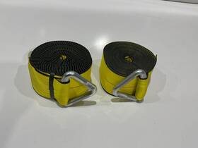 Ws450dr Dawson 4 Inch X50ft Winch Strap With D Ring 2 Pack