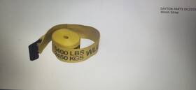 Dc23104430q Dayton Winch Strap - 4 Inch X 30 Ft. With Flat Hook