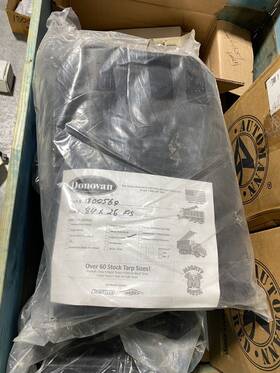 1800569 Donovan 84 X 26 Asphalt Lumite Tarp New In Package