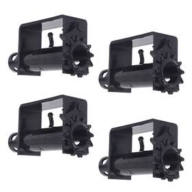 Dald0182c0006 Doppy 4pcs Trailer Winch Sliding Standard C Track Black Cargo Control Tie Down