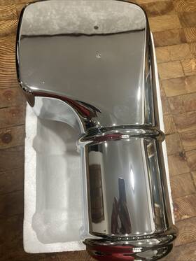 Durabuilt 1801585 Chrome-finish Tarp Motor Cover Plastic Donovan