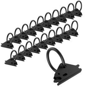 Ea98004-20ba Eapele 20pcs Steel E-track O Ring 20 Pcs Black