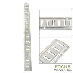Fd2096928dn Focus-decoration For Trucks Vans 5ft E Track Tie Down Rail Secure Cargo Sliver Galvanized 4 Pcak