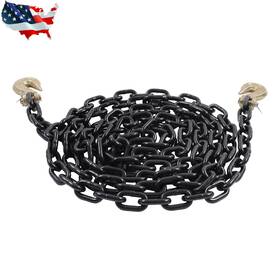 Gaa2879392 Gurdtopo Trailer Safety Chain 25000lbs Wll G70 Hook Gold With Buckle 4p 3/8 Inch 36 G80