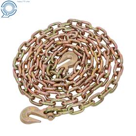 Hp116205 Happy19star 5/16 Inch 12ft With Grab G70 Transport Binder Chain Grade 70 Truck Hooks 4700 Lbs