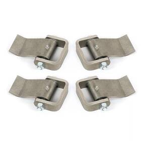 Bsap000004227 Hecasa 4pcs Door Hinges Heavy Duty Greaseable Dump Truck Trailer Strap Style Gate