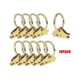 Tt4229 Helloautoparts Heavy Duty Steel E-track O Ring Tie-down Anchors For Tiedown System 20pc