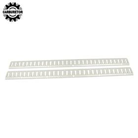 Hgf174736 Home-garden-fix 2 Feet Long E Track Rails Silver Finish Pack For Cargo Management System
