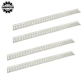 Hgf174744 Home-garden-fix 5 Feet Long E Track Rails Silver Finish 4 Pack Fit For Cargo Management System