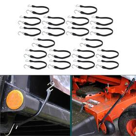 Hukyu 550742933734 15 Inch Heavy Duty Rubber Tarp Straps Tie Down Bungee Cords With Hooks Gz New