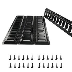 Vr16-2h-4pk-01 Indusafe 4pk 2ft E Track Tie Down Rail Kit For Garages Vans Trailers Motorcycle Downs