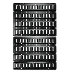 Vr16-2h-8pk-01 Indusafe 8pk 2ft E Track Tie Down Rail Kit For Garages Vans Trailers Motorcycle Downs