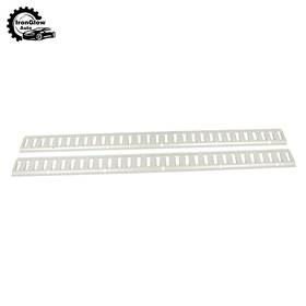 Iga7033124 Ironglow Auto Silver 2 Pack 5 Foot E Track Rails Zinc Plated For Cargo Trailer Tie Down