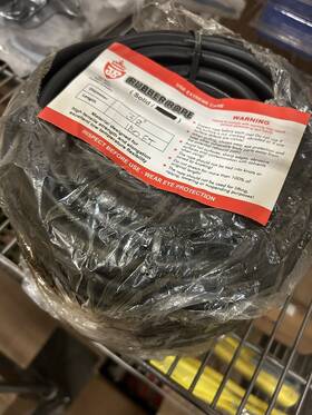 49454-11 Jb Rubber Rope 3/8 Inch X 150ft Solid Bungee Strap Flatbed Truck Trailer Tarp Tie Down