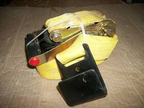 04623 Keeper 1 Flatbed Truck/trailer Ratchet Strap 2 Inch X 27ft 10 000 Lbs Cargo Flat Hook