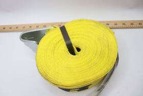04926 Keeper 1-pk Winch Strap With Flat Hook 4 Inch X 30ft